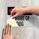 Dog Warning Beware Of Dog Decal (Reflective)