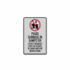 Do Not Throw Or Leave On Ground Decal (Reflective)