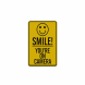 Smile You Are On Camera Decal (Reflective)