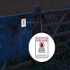 Bilingual Danger Keep Out Decal (EGR Reflective)