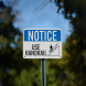 Use Handrail Aluminum Sign (Reflective)