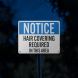 PPE Hair Covering Required Aluminum Sign (Reflective)