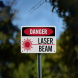 Laser Beam Aluminum Sign (Reflective)
