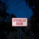 Sprinkler Room Aluminum Sign (Reflective)
