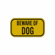Beware Of Dog Aluminum Sign (Reflective)
