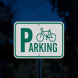 Bicycle Parking Aluminum Sign (Reflective)