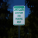 Reserved Company Van Parking Only Aluminum Sign (Reflective)