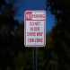 Do Not Block Driveway Tow Zone Aluminum Sign (Reflective)