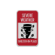 Severe Weather Shelter In Place Aluminum Sign (Reflective)