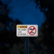 ANSI Warning Non Potable Water Aluminum Sign (Reflective)