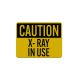 OSHA Caution X Ray Aluminum Sign (Reflective)