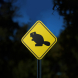 Crossing Beaver Crossing Aluminum Sign (Reflective)