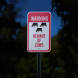 Warning Beware Of Cows Aluminum Sign (Reflective)