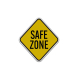 Security Zone Aluminum Sign (Reflective)