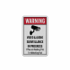 OSHA Warning Video Surveillance Aluminum Sign (Reflective)
