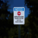 OSHA Notice Employees Only Aluminum Sign (Reflective)