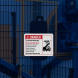 Electrocution Hazard Aluminum Sign (EGR Reflective)