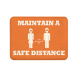 Maintain a Safe Distance Indoor Floor Mats