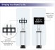 10ft Inline Trade Show Booth - Fabric Backwall Display with Counter & Lighting