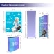 20ft Inline Trade Show Booth – Modular Fabric Display with Podium, Shelves & LED Lights