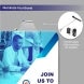 10ft Inline Trade Show Booth – Modular Display with LED Lights, Monitor Mount & Counter