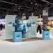 20ft Inline Trade Show Booth – Modular Setup with Monitor Mounts