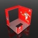 10 Ft Backlit Trade Show Display - Design 1