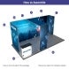 20 Ft Backlit Trade Show Display - Design 3