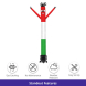 Red White Green Inflatable Tube Man