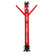 Tax Services Inflatable Tube Man Red