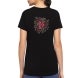 Women's Printed Organic T shirt - Short Sleeve 