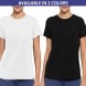 Women's Printed Organic T shirt - Short Sleeve 