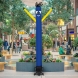 Blue with Yellow Arms Inflatable Tube Man