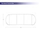 Curved Stretch Fabric Backdrop Standard Frame Size