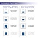 Custom Canopy Tent 5x5 Wall Options Front Back