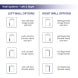 Custom Canopy Tent 5x5 Wall Options Left Right