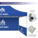 Custom Canopy Tents Add Side Walls for Complete Branding