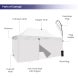 Custom Canopy Tents Parts of Canopy