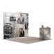 inline 10 ft inline trade show booth design 17 45 degree