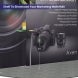 inline 10 ft inline trade show booth design 21 shelf for marketing material