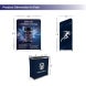 inline 10 ft inline trade show booth design 22 dimensions
