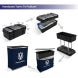 inline 10 ft inline trade show booth design 22 hard case podium
