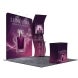 inline 10 ft inline trade show booth design 23 45 degree