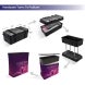 inline 10 ft inline trade show booth design 23 hard case podium