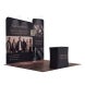 inline 10 ft inline trade show booth design 25 45 degree