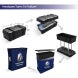 inline 20 ft inline trade show booth design 18 hard case podium