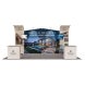 inline 20 ft inline trade show booth design 27 45 degree
