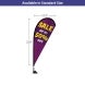 Suction Cup Flags - Teardrop