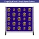 Halloween 10 ft x 8 ft Step and Repeat Adjustable Banner Stands