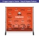 Halloween 10 ft x 8 ft Step and Repeat Adjustable Banner Stands